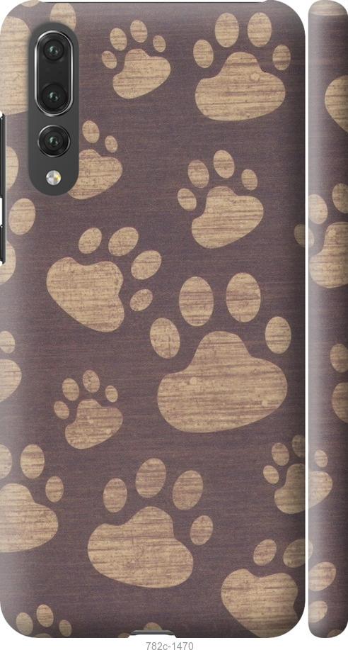 

Чехол на Huawei P20 Pro Следы тигра