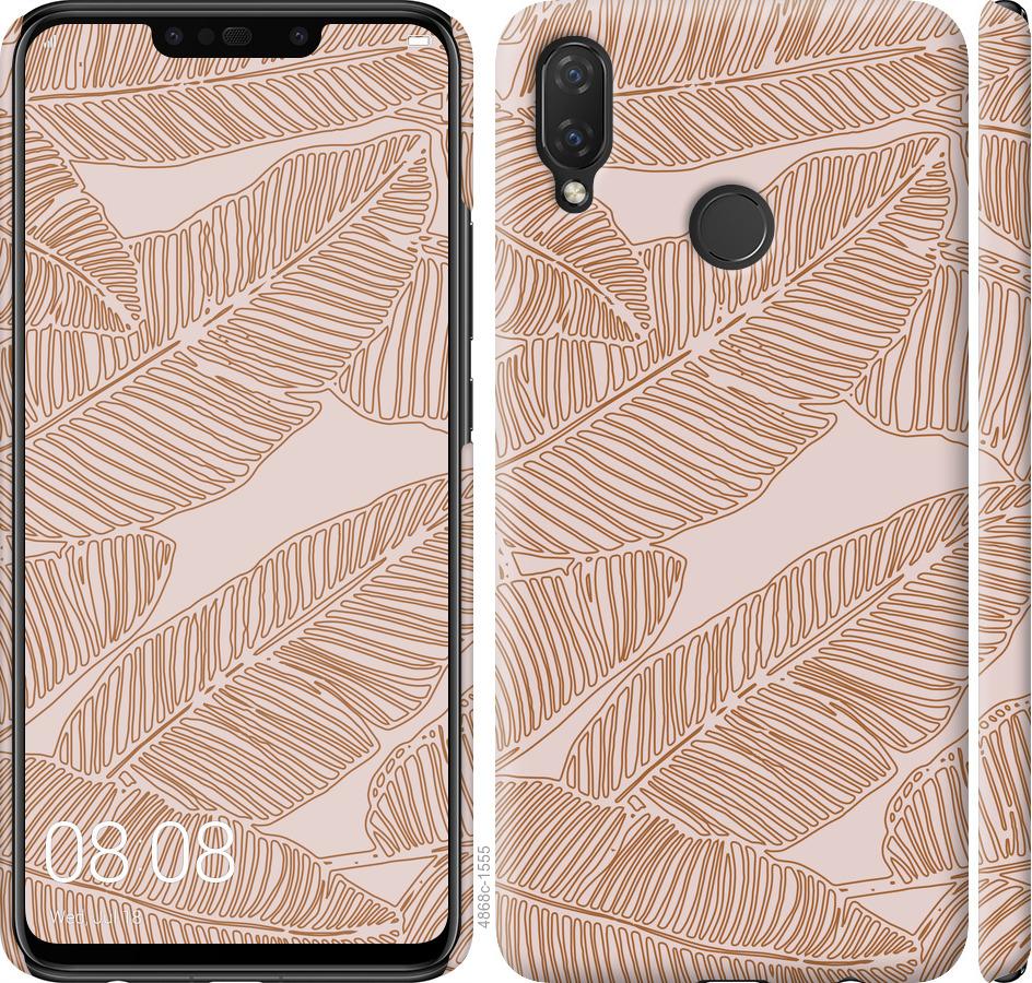 

Чохол на Huawei P Smart Plus Листя банана
