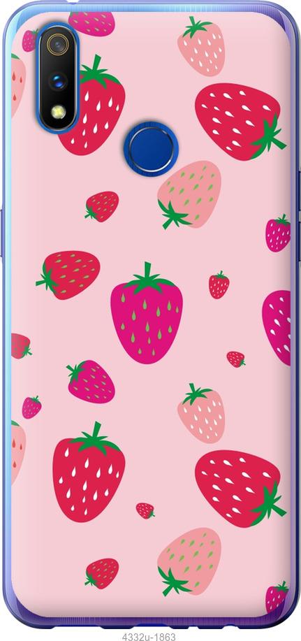 

Чохол на Realme 3 Pro Полунички