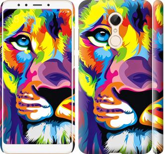 

Чохол на Xiaomi Redmi 5 Різнобарвний лев