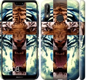 

Чохол на Huawei P20 Lite Злий тигр