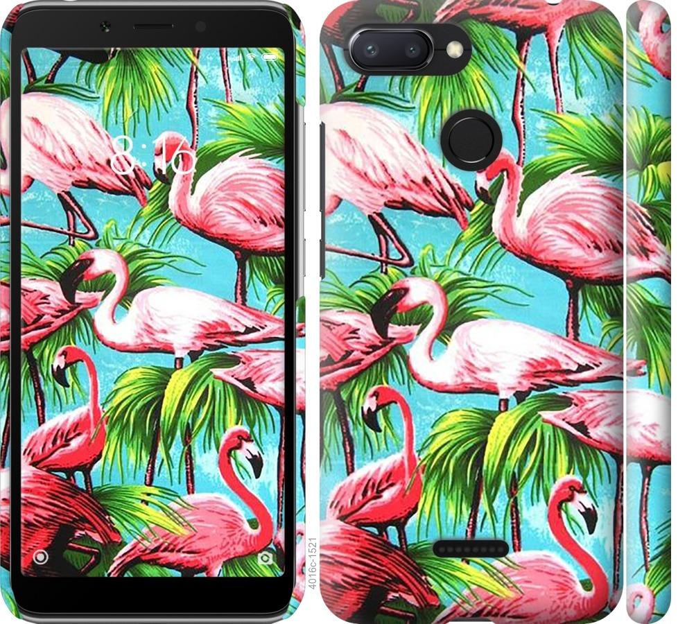 

Чехол на Xiaomi Redmi 6 Tropical background