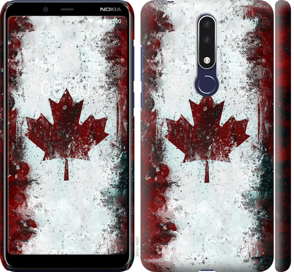 

Чохол на Nokia 3.1 Plus Прапор Канади