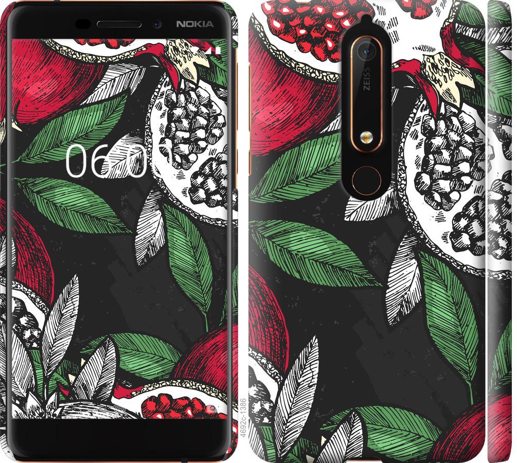 

Чохол на Nokia 6 2018 гранат