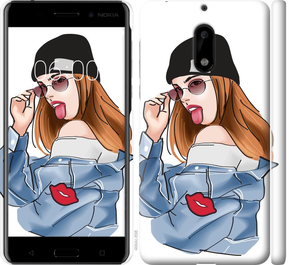 

Чохол на Nokia 6 Дівчина v3