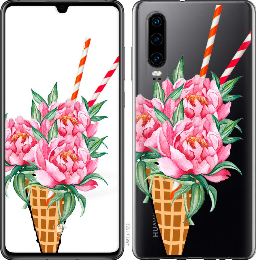 

Чехол на Oppo Reno 3 Pro Мороженое-пионы