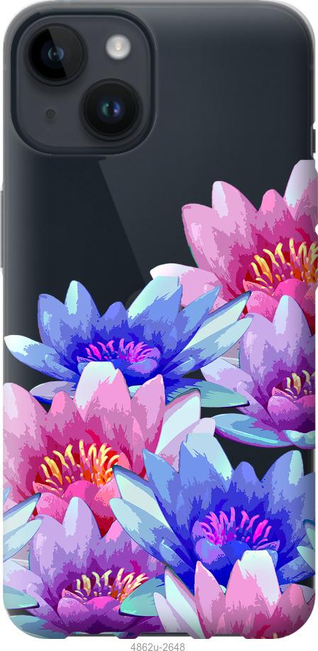 Чехол на iPhone 14 Лотос