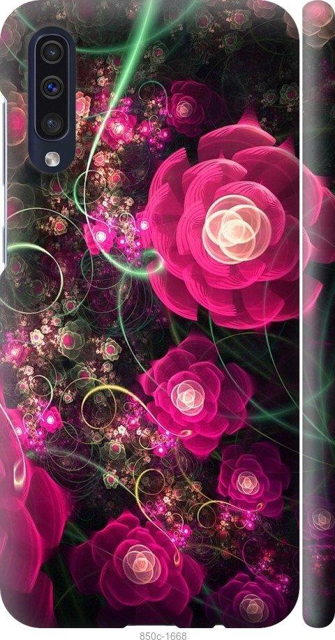 Чехол на Samsung Galaxy A50 2019 A505F Абстрактные цветы 3
