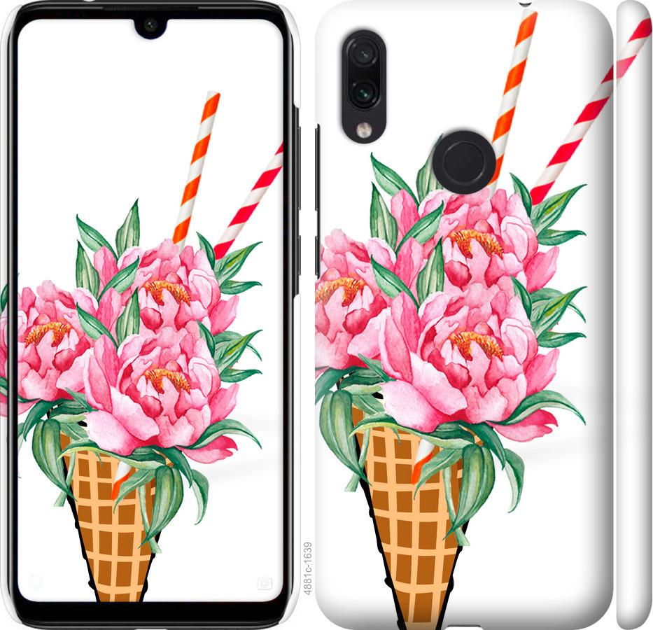 

Чохол на Xiaomi Redmi Note 7 Морозиво-піони