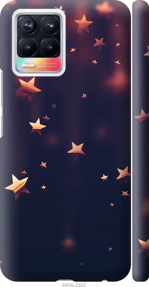 

Чехол на Realme 8 Падающие звезды