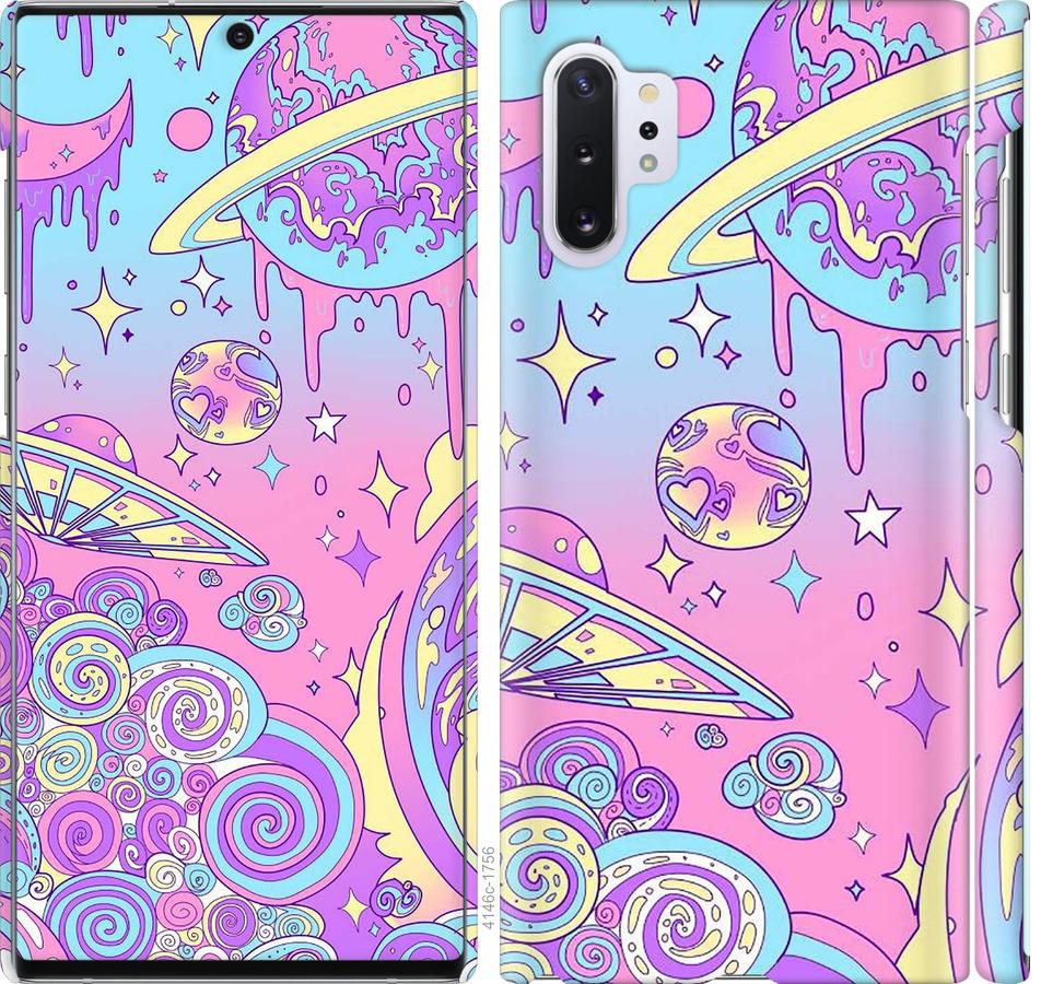 

Чохол на Samsung Galaxy Note 10 Plus Рожева галактика