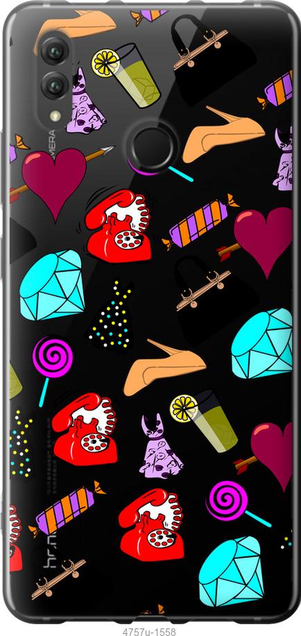 

Чехол на Huawei Honor Note 10 stickers