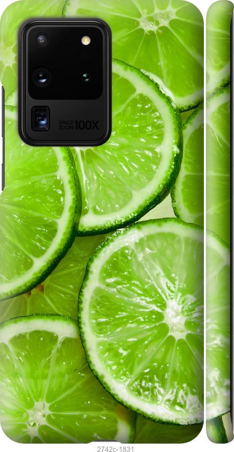 

Чохол на Samsung Galaxy S20 Ultra Лайм