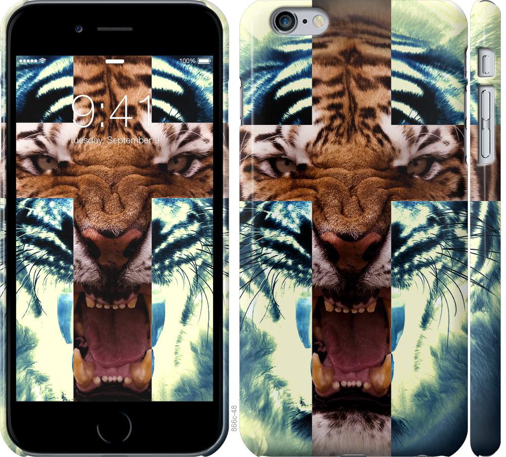 

Чохол на iPhone 6 Plus Злий тигр