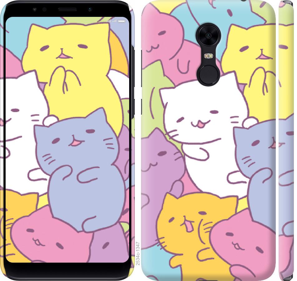 

Чехол на Xiaomi Redmi 5 Plus Котики