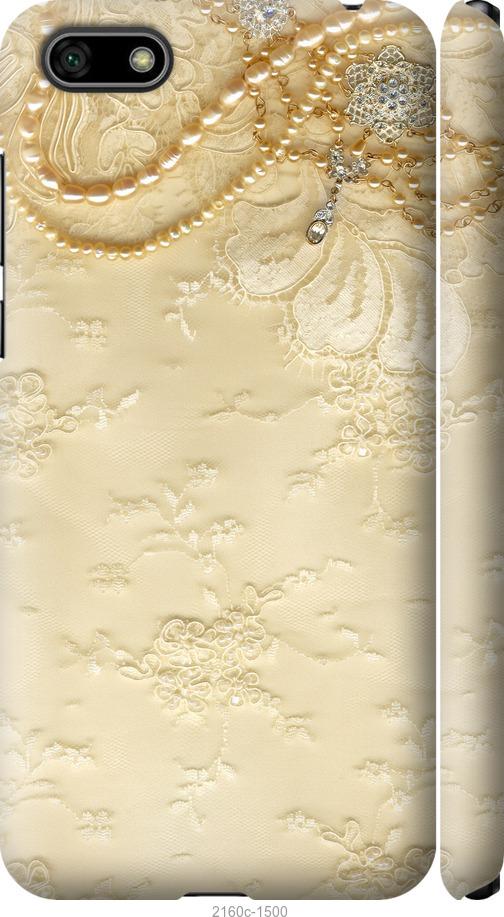 

Чехол на Huawei Honor 7A Кружевной орнамент