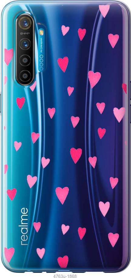 

Чохол на Realme XT Серця 2