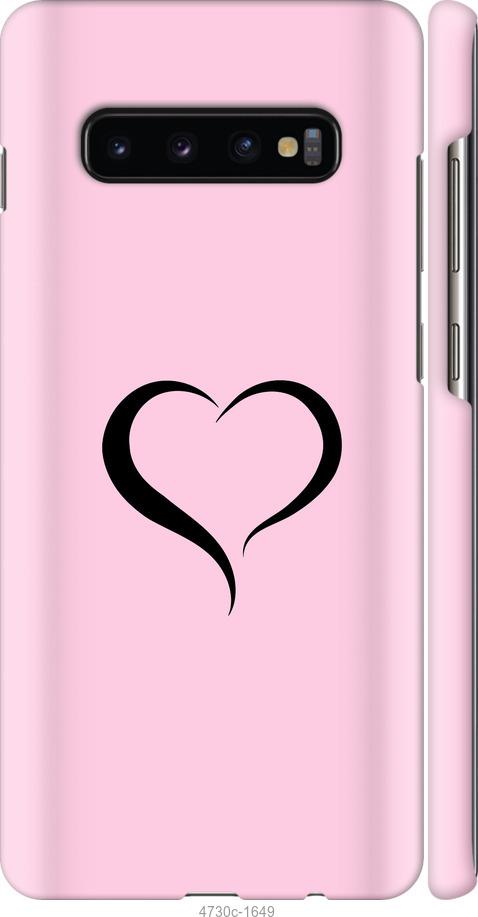 

Чехол на Samsung Galaxy S10 Plus Сердце 1