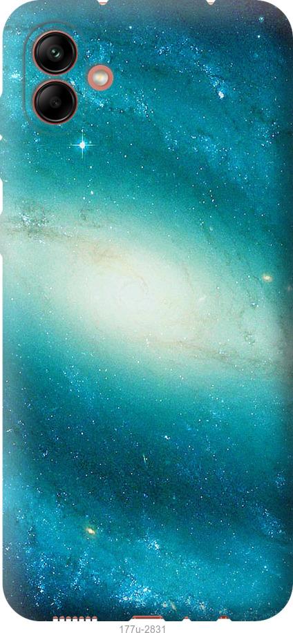 Чехол на Samsung Galaxy A04 A045F Голубая галактика