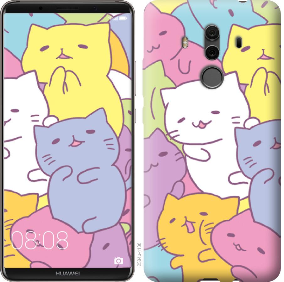 

Чехол на Huawei Mate 10 Pro Котики