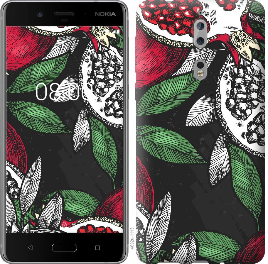 

Чохол на Nokia 8 гранат