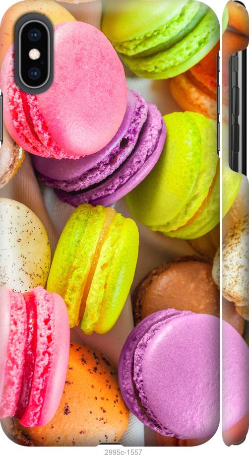 

Чехол на iPhone XS Max Макаруны