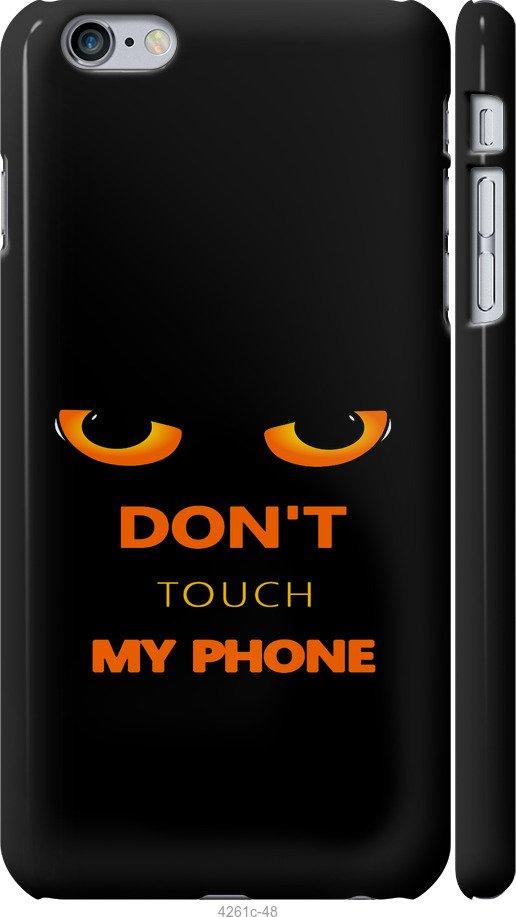 

Чехол на iPhone 6s Plus Don't touch the phone