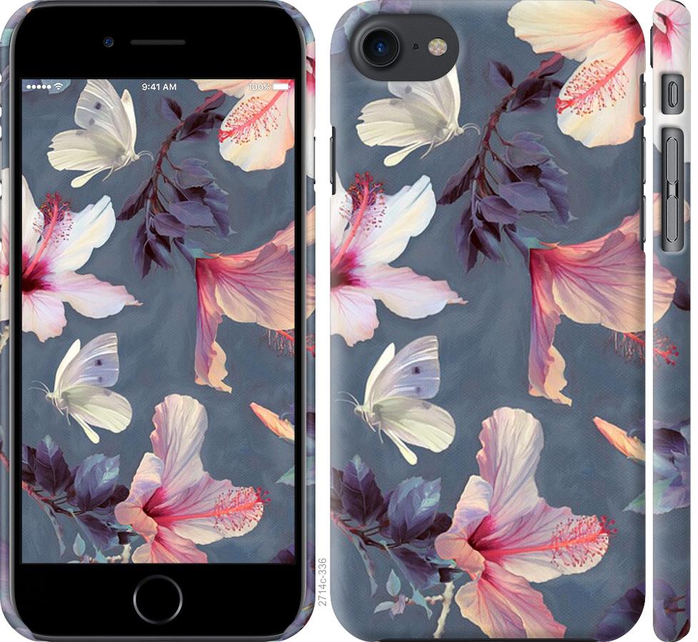 

Чохол на iPhone 8 Намальовані квіти