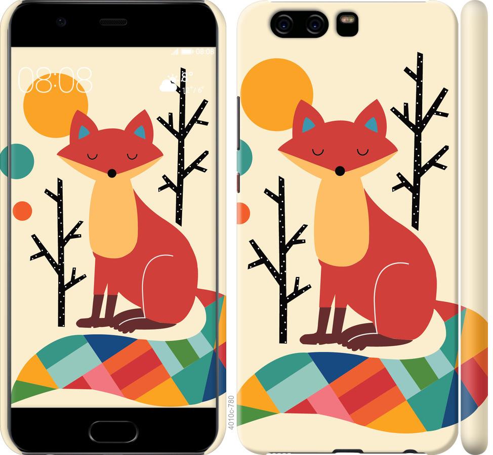 

Чехол на Huawei P10 Rainbow fox