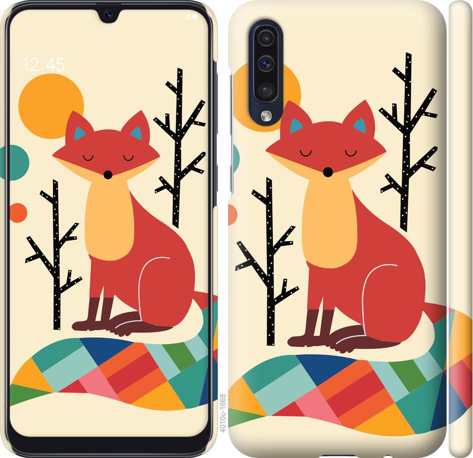 

Чехол на Samsung Galaxy A50 2019 A505F Rainbow fox