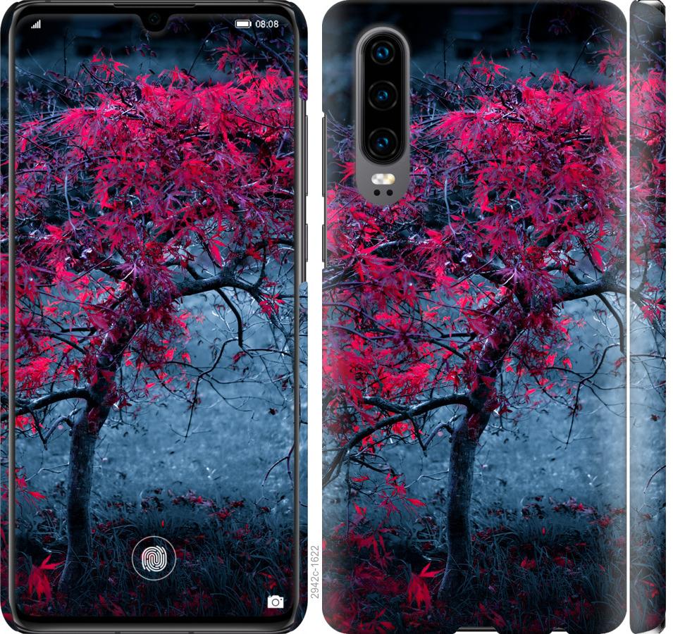 

Чохол на Huawei P30 Дерево з яскравими листям
