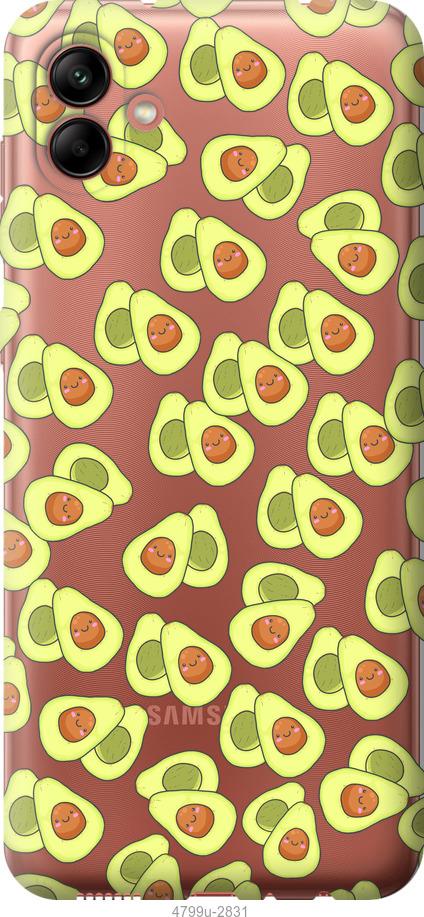Чохол на Samsung Galaxy A04 A045F Веселі авокадо