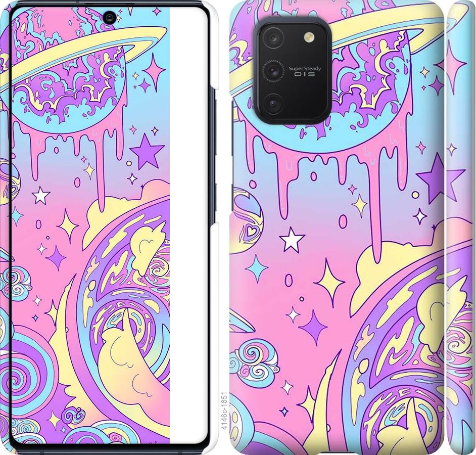 

Чохол на Samsung Galaxy S10 Lite 2020 Рожева галактика
