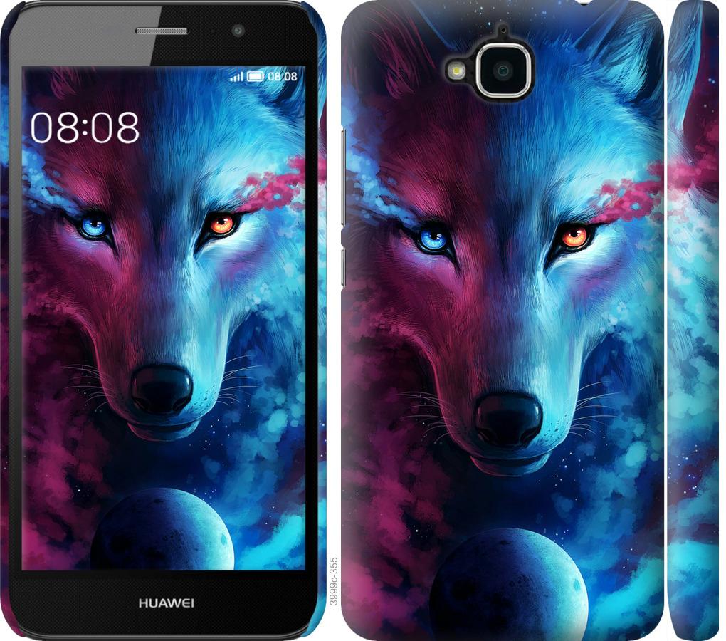 

Чохол на Huawei Y6 Pro Арт-вовк