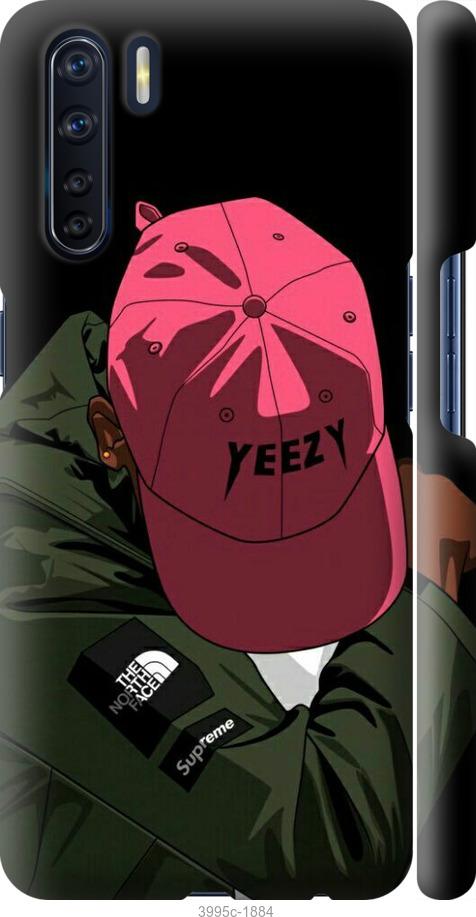 

Чехол на Oppo A91 logo de yeezy