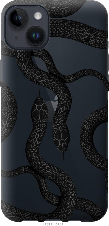 

Чехол на iPhone 14 Plus Змеи