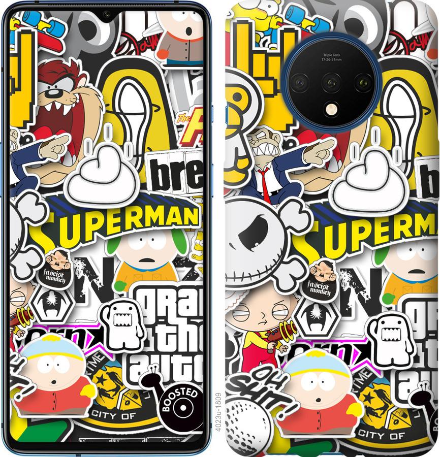 

Чохол на OnePlus 7T Popular logos