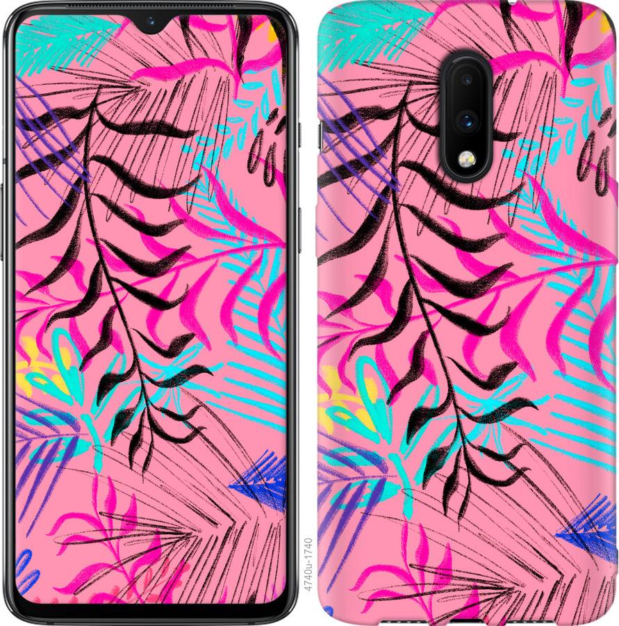 

Чохол на OnePlus 7 Рослинний візерунок 2