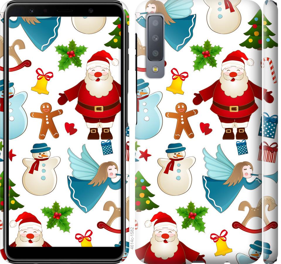 

Чехол на Samsung Galaxy A7 (2018) A750F Новогодний 1