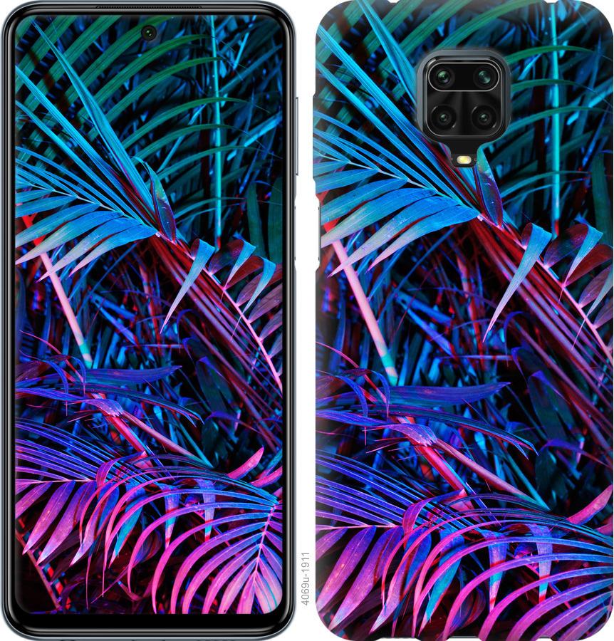 

Чохол на Xiaomi Redmi Note 9 Pro Папороть під ультрафіолетом