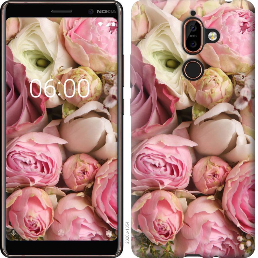 

Чехол на Nokia 7 Plus Розы v2
