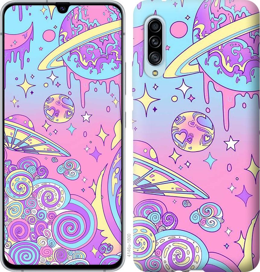 

Чохол на Samsung Galaxy A90 5G Рожева галактика