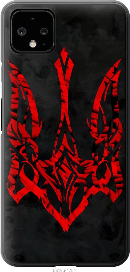 

Чехол на Google Pixel 4 XL Герб Украины v4