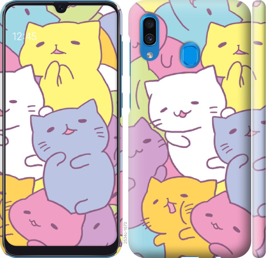 

Чехол на Samsung Galaxy A20 2019 A205F Котики