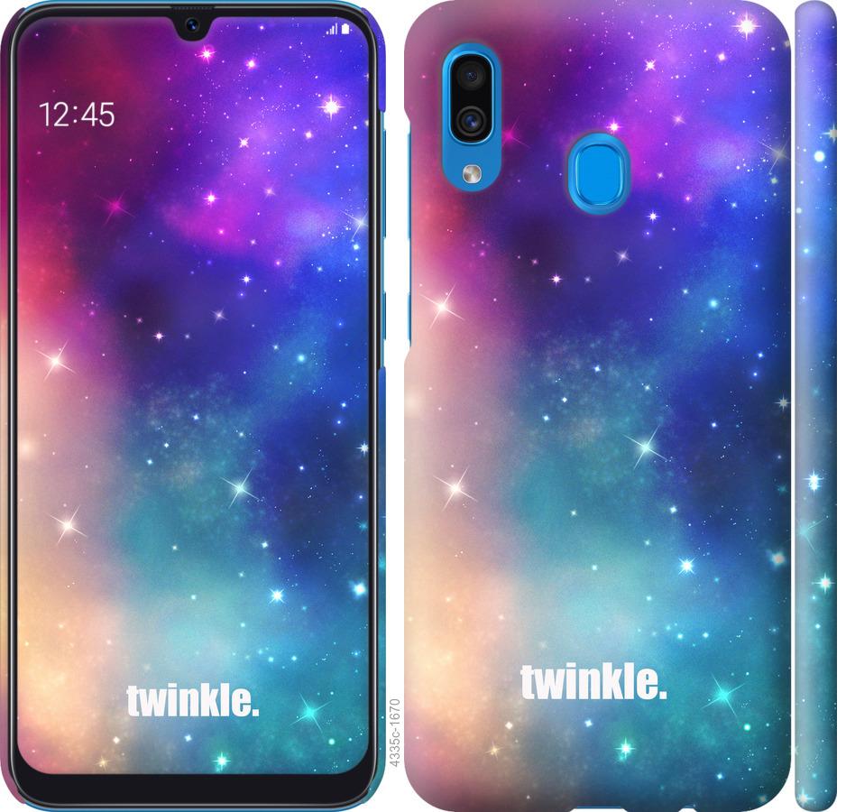 

Чохол на Samsung Galaxy A20 2019 A205F Мерехтіння