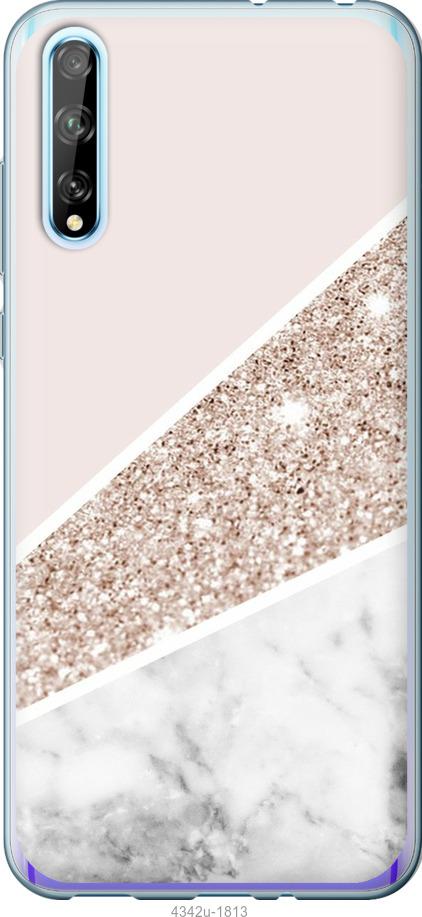 

Чехол на Huawei P Smart S Пастельный мрамор