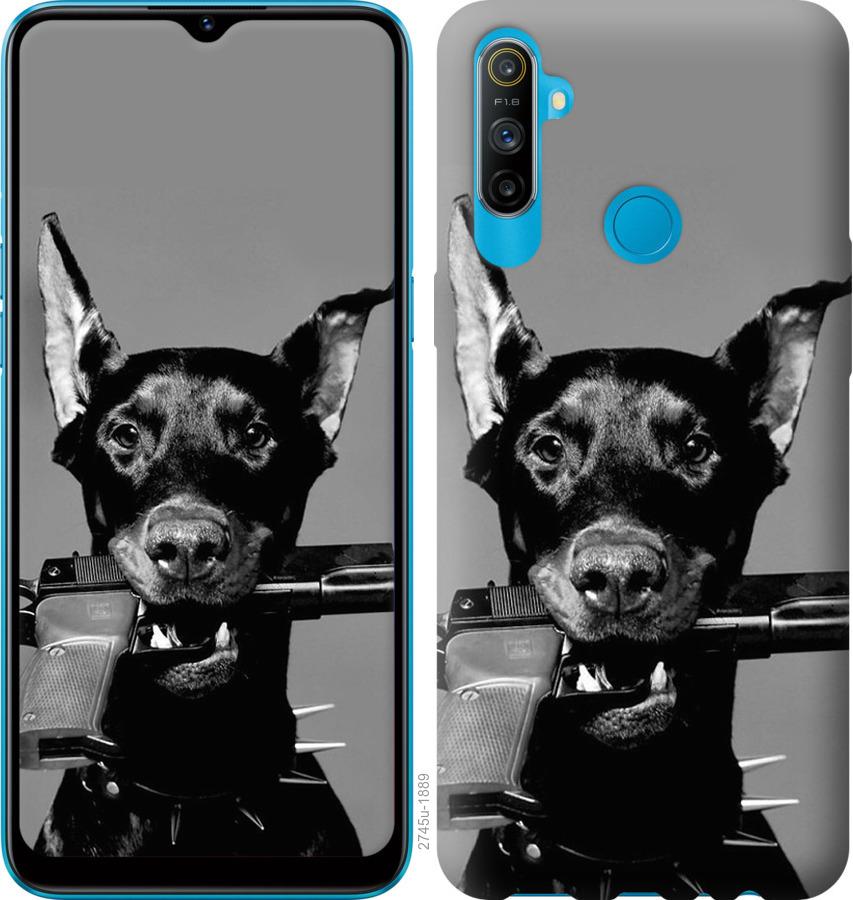 

Чохол на Realme C3 Доберман