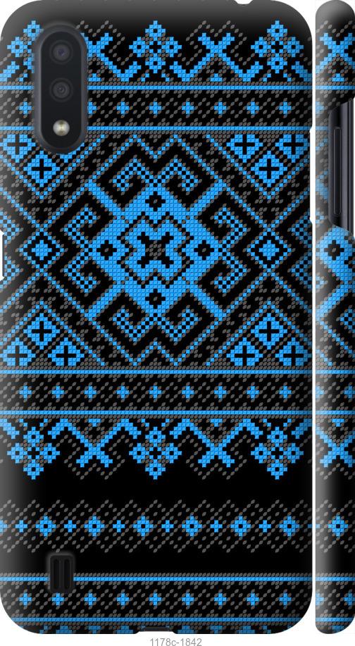 

Чохол на Samsung Galaxy A01 A015F Вишиванка 44