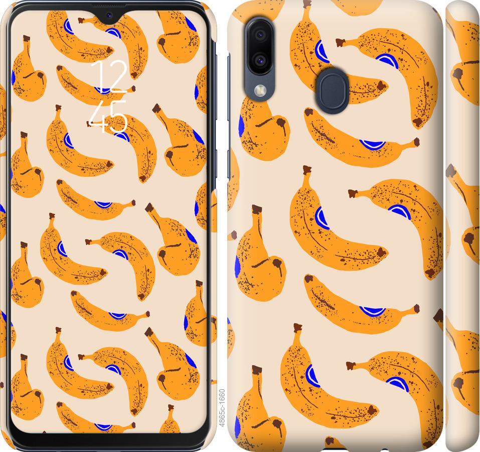 

Чехол на Samsung Galaxy M20 Бананы 1