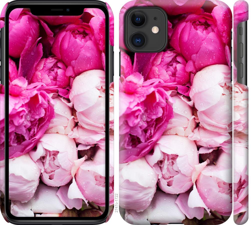 

Чохол на iPhone 11 Рожеві півонії